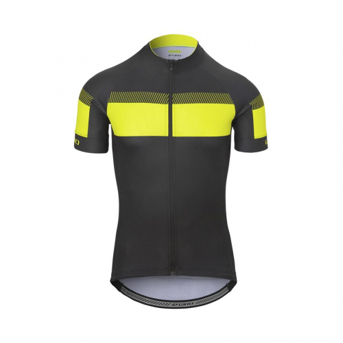 GIRO Chrono Sport Jersey Black/Hi Yellow Sprint M