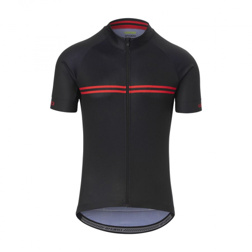 GIRO Chrono Sport Jersey Black/Red Classic Stripe L