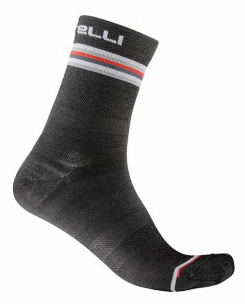 Castelli Go W 15 Dark Gray/White/Red vel.L/XL